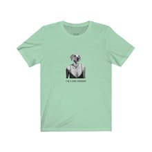I'm A Dog Person Retro Fit Unisex Tee (Dress)