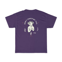 Don't Touch My Tits Retro Heavy Cotton Tee