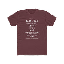 Bank of Dad Men's Cotton Neck T-Shirt (Dark)