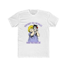 Cats Don't Talk To Police Unisex Retro Unisex Tee