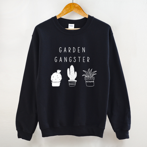 Garden Gangster Sweatshirt (Dark Colors)