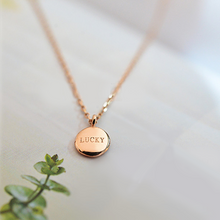 Lucky To Be Here Necklace