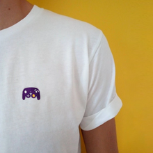 Game Controller Embroidered Tee