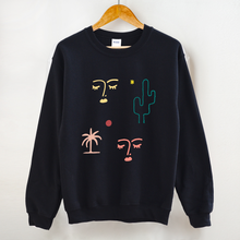 Abstract Crewneck Sweater