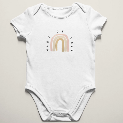 Made of Love Baby Onesie