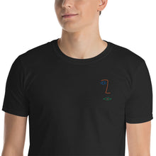 Painted Face Embroidered Unisex Tee
