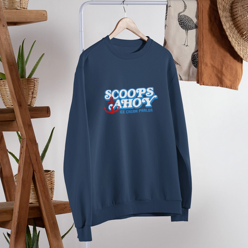 Scoops Ahoy Retro Crewneck Sweatshirt