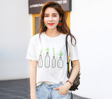 Cute & Succulent Embroidered Tee