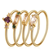 Mesmerizing and Earthy Boho Stacking Rings