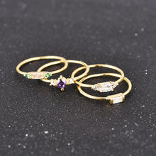 Mesmerizing and Earthy Boho Stacking Rings