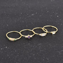 Mesmerizing and Earthy Boho Stacking Rings
