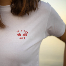 No Sleep Club Embroidered Unisex T-Shirt